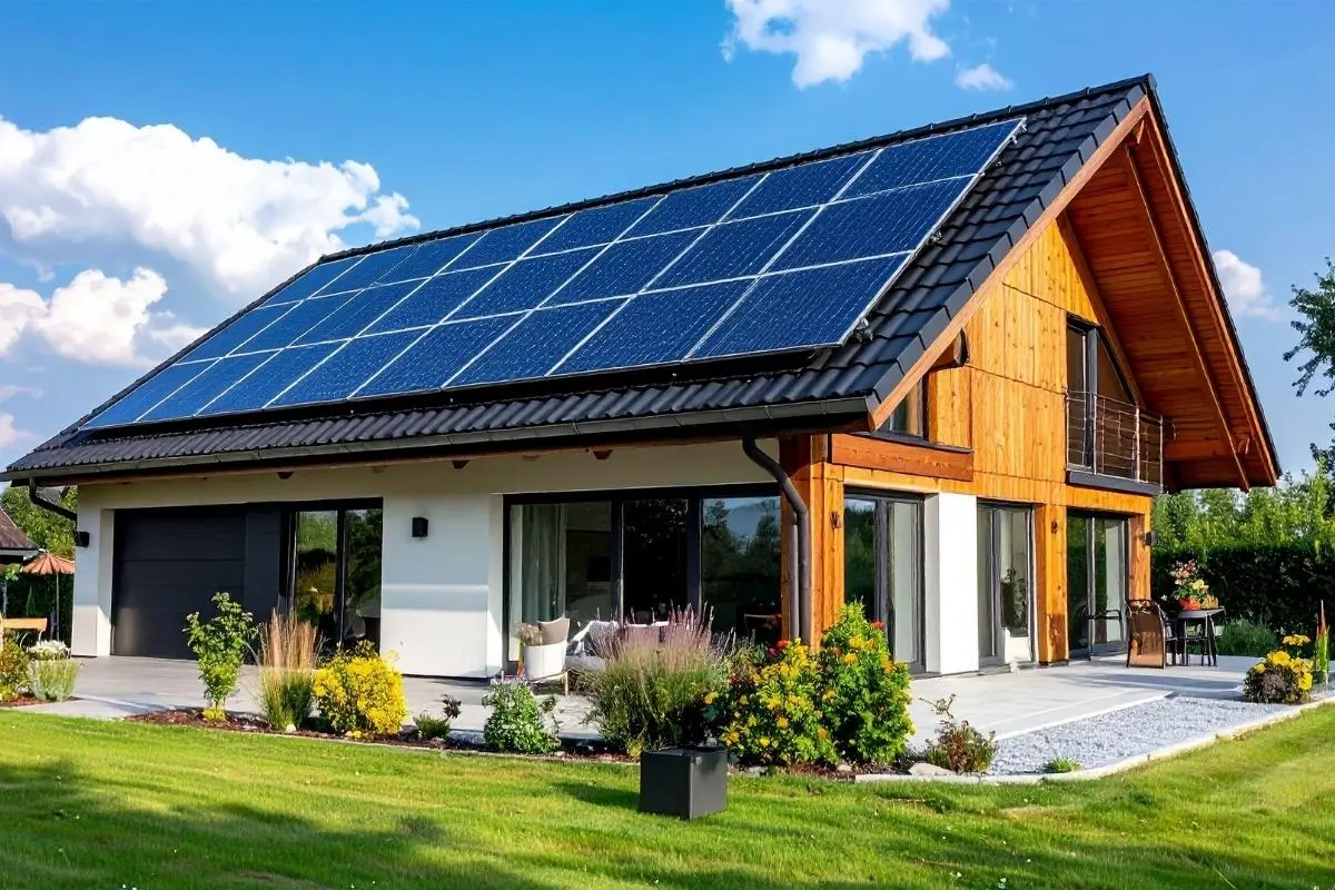 Gradnja održive kuće, solarni paneli